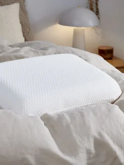 RISKABasicOreiller en mousse à mémoire de forme 35x50x11 RISKA