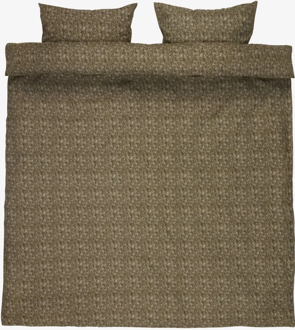 ROSABasicParure de lit Flanelle ROSA 240x220 olive