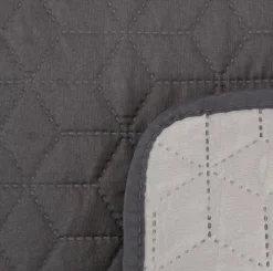 ROSENTRECouvre-lit ROSENTRE 160x220 gris