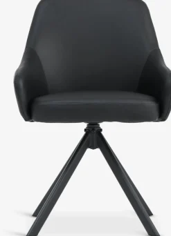 ROSTRUPChaise ROSTRUP pivotante noir