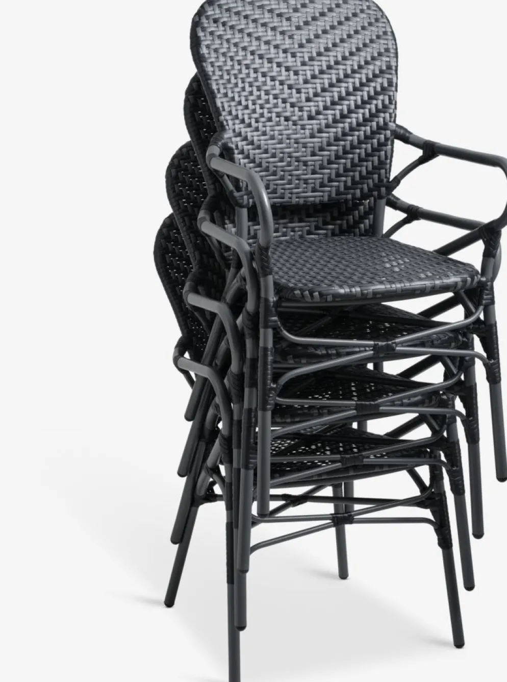 SAKSBORGChaise empilable SAKSBORG gris