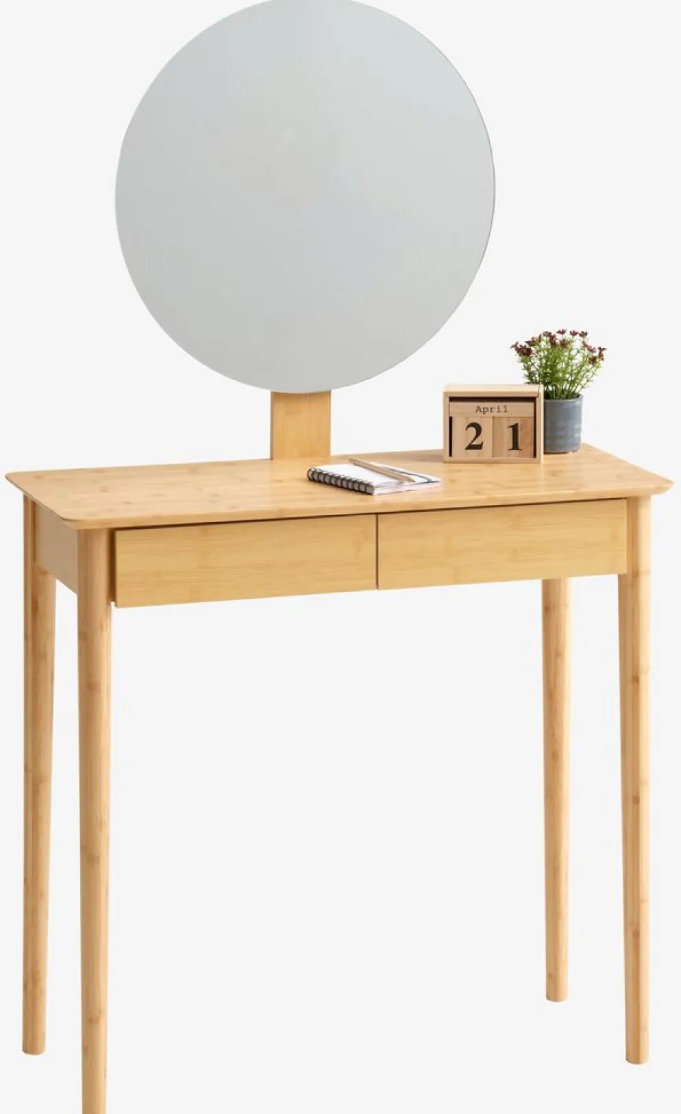 SAKSILDCoiffeuse SAKSILD a/miroir bambou