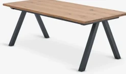 SANDBYTable SANDBY 100x210 chêne naturel/noir