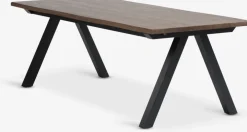 SANDBYTable SANDBY 100x210 chêne foncé