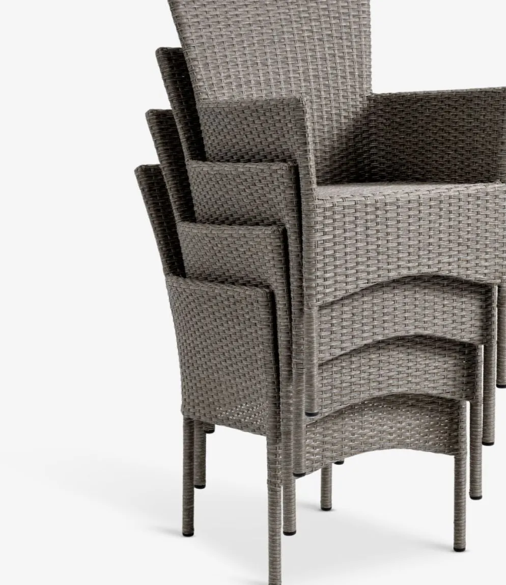 SANDVIKA + AIDTSANDVIKA L65 table + 2 AIDT chaises naturel