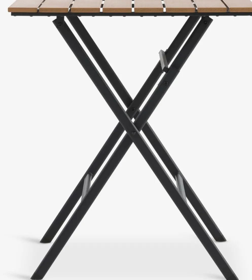 SANDVIKA + GUDHJEMSANDVIKA L65 table + 2 GUDHJEM chaises naturel