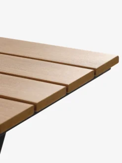 SANDVIKA + NABESANDVIKA L65 table naturel + 2 NABE chaises noir