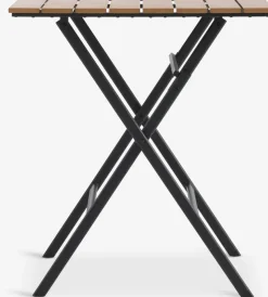 SANDVIKA + TAGMARKSANDVIKA L65 table naturel + 2 TAGMARK chaises noir