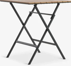SANDVIKA + TAGMARKSANDVIKA L65 table naturel + 2 TAGMARK chaises noir