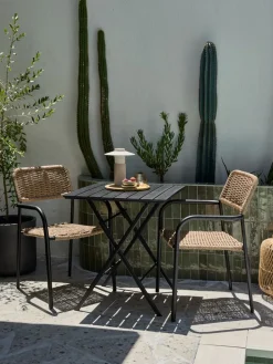 SANDVIKATable bistrot SANDVIKA 65x65 noir