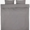 SANNEGoldParure de lit SANNE coton lavé 240x220 gris