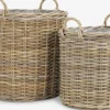 SANSEBIEPanier pour plantes SANSEBIE Ø50/40 kubu naturel 2pcs/lot