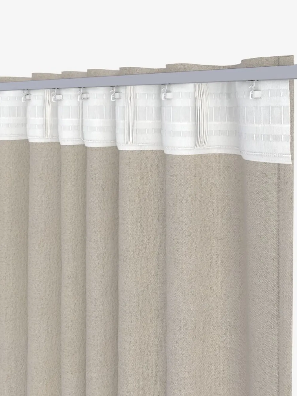 SEILANDRideau occultant SEILAND 1x135x245 beige