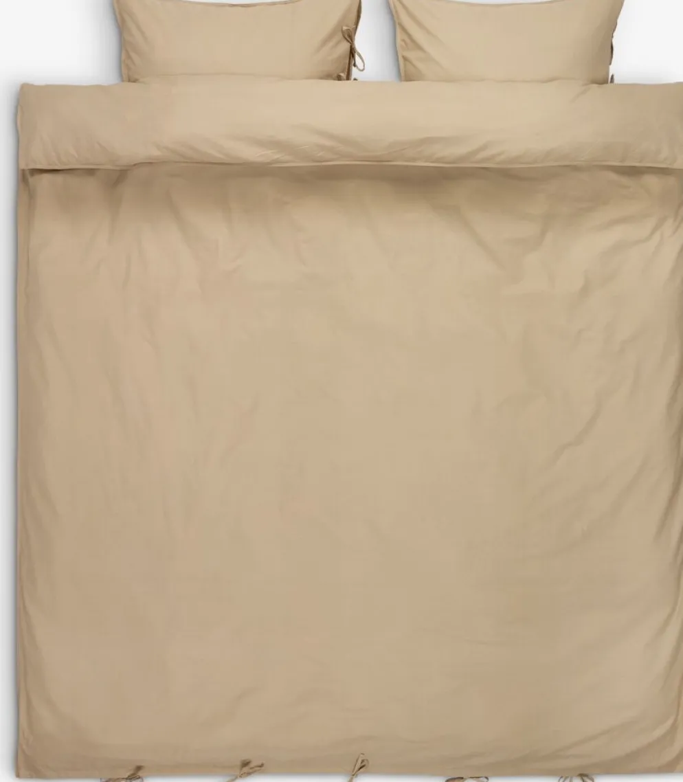 SELMAGoldParure de lit SELMA Coton lavé 240x220 kaki clair