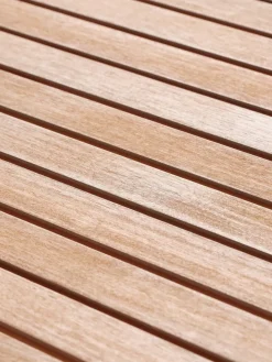 SIRDAL + NANNESTADSIRDAL L91 table eucalyptus + 4 NANNESTAD chaises gris foncé