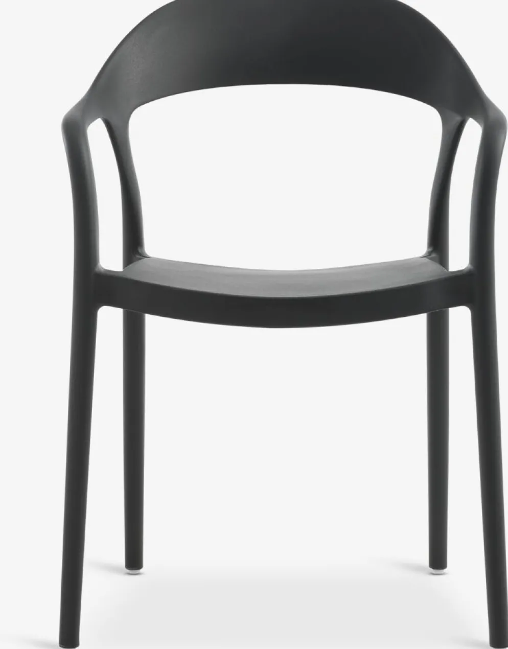 SIRDAL + NANNESTADSIRDAL L91 table eucalyptus + 4 NANNESTAD chaises gris foncé