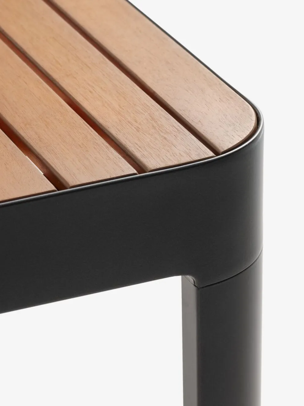 SIRDAL + SIRDALSIRDAL L91 table eucalyptus + 4 SIRDAL chaises gris