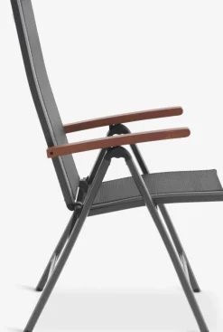 SIRDAL + SIRDALSIRDAL L149 table eucalyptus + 4 SIRDAL chaises gris