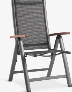 SIRDAL + SIRDALSIRDAL L211 table eucalyptus + 4 SIRDAL chaises gris