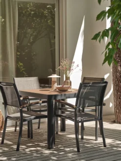 SIRDALTable de jardin SIRDAL l91xL91 eucalyptus