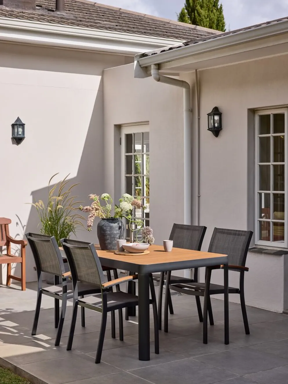 SIRDALTable de jardin SIRDAL l91xL149 eucalyptus