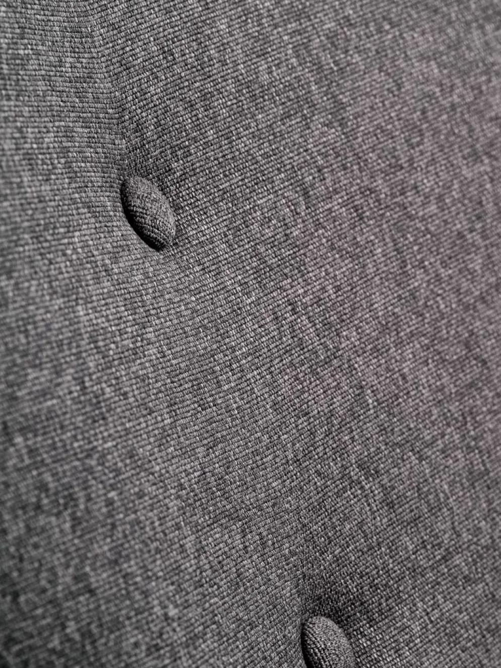 SKALBORGFauteuil/repose-pieds SKALBORG tissu gris foncé/chêne