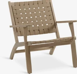 SKARAFauteuil lounge d'extérieur SKARA bois d'acacia massif
