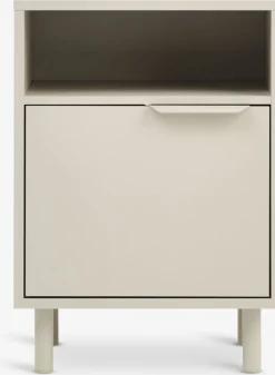 SKAVETable de nuit SKAVE 1 porte beige