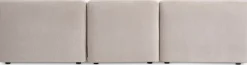 SKEJBYCanapé modulable SKEJBY 3 personnes tissu beige