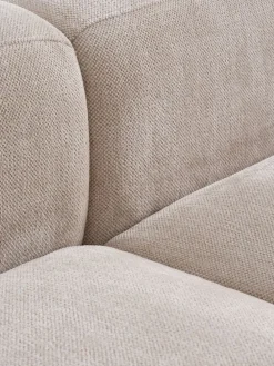 SKEJBYCanapé modulable SKEJBY 3 personnes tissu beige