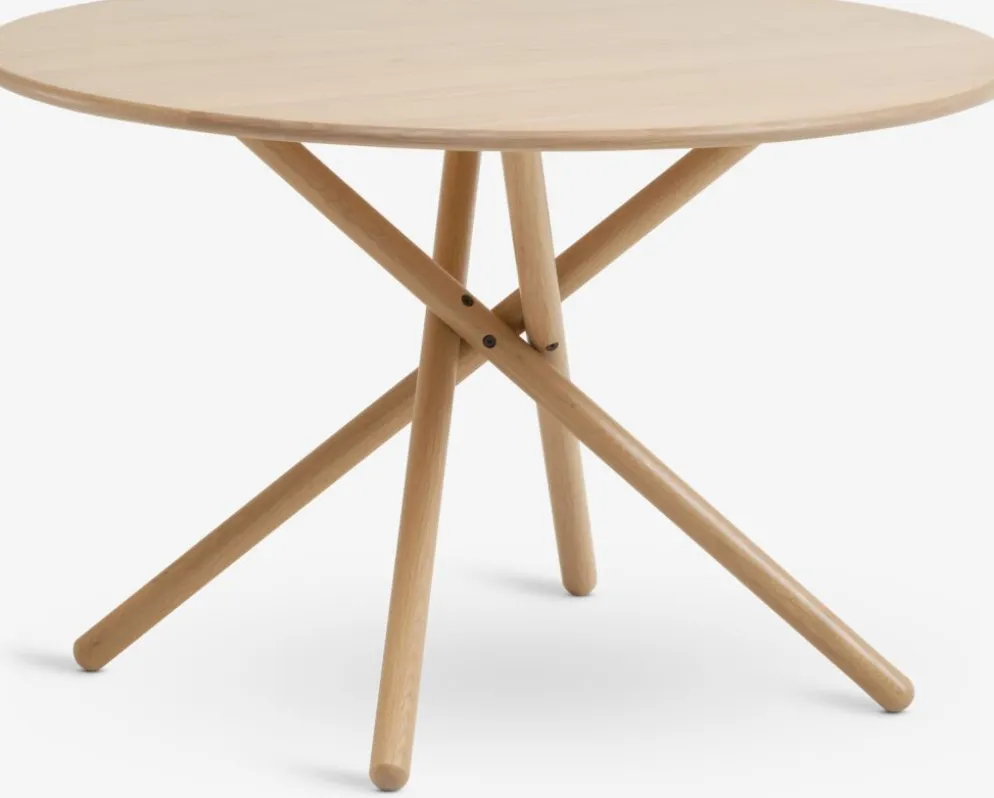 SKIBETTable SKIBET Ø120 chêne clair