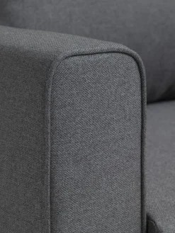 SKILLEBEKKCanapé convertible SKILLEBEKK tissu gris foncé
