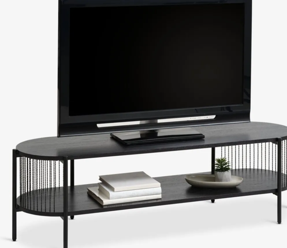 SNESLEVMeuble TV SNESLEV 1 étagère noir