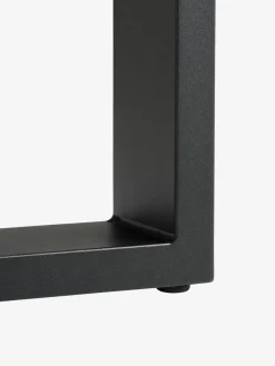 SONNERUP + ILDERHUSESONNERUP L215 table gis + 4 ILDERHUSE chaises noir