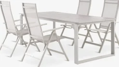 SONNERUP + LOMMASONNERUP L215 table + 4 LOMMA chaises beige