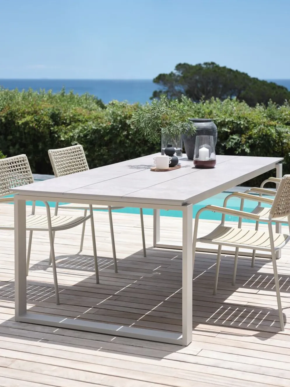 SONNERUPTable de jardin SONNERUP l100xL215 beige