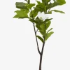 SPINDELPlante artificielle SPINDEL H120cm magnolia vert/blanc