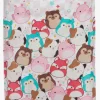 SQUISHMALLOWSParure de lit SQUISHMALLOWS 140x200 rose