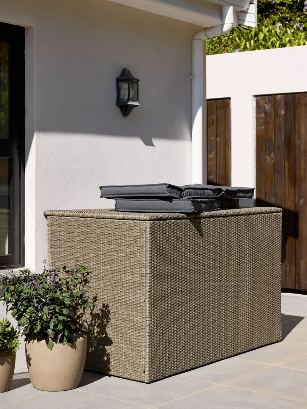 STEINKJERBoîte de rangement de jardin STEINKJER l155xH95xP81 naturel