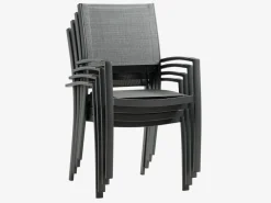 STENUNGSUND + STRANDBYSTENUNGSUND L60 table + 2 STRANDBY chaises gris