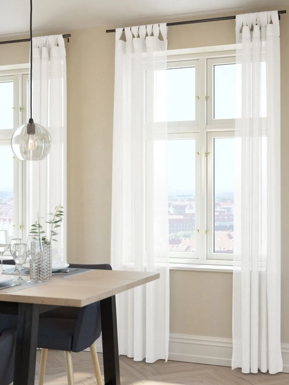 STORFOSNARideau STORFOSNA 1x145x300 blanc cassé