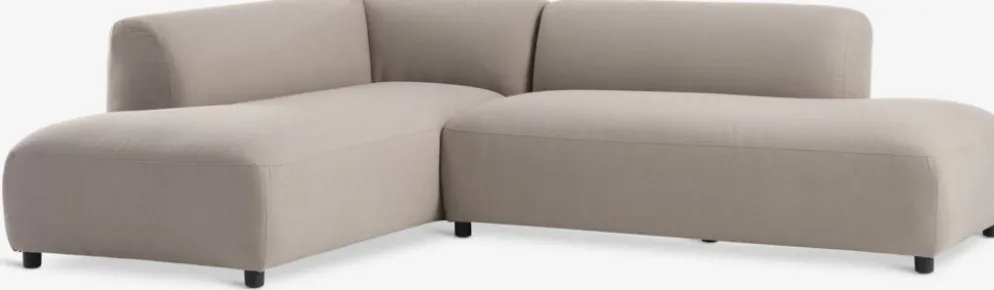 STORLIEN + STORHOGNALounge set STORLIEN aspect travertin + STORHOGNA 4pers taupe