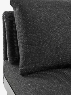 STORLIEN + VOSSEnsemble lounge STORLIEN travertin + VOSS 2 personnes noir