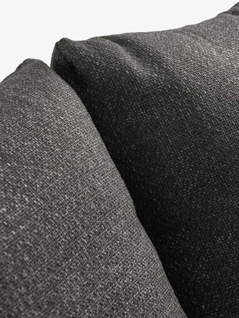STORLIEN + VOSSEnsemble lounge STORLIEN travertin + VOSS 2 personnes noir