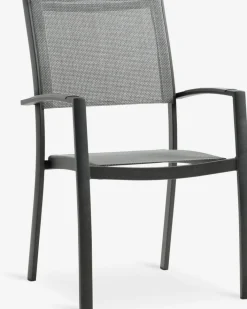 STRANDBYChaise empilable STRANDBY gris