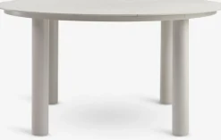 SURNADAL + GILJASURNADAL Ø150 table + 4 GILJA chaises beige