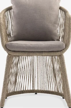 SURNADAL + STORDALENSURNADAL Ø150 table beige + 4 STORDALEN chaises naturel