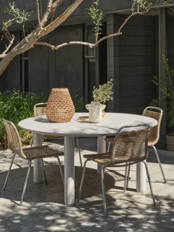 SURNADALTable de jardin SURNADAL Ø150 beige