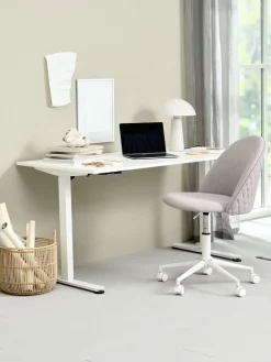 SVANEKEBureau à hauteur réglable SVANEKE 70x140 blanc