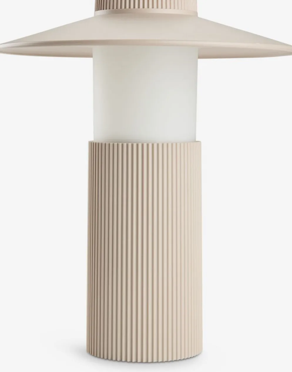SVANELampe de table rechargeable SVANE Ø21xH25cm sable